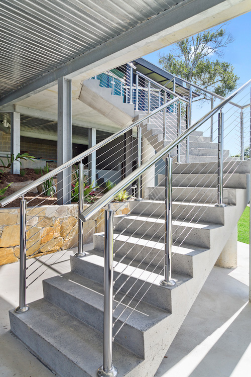 Figtree Wire Balustrade, Handrail And Post Project